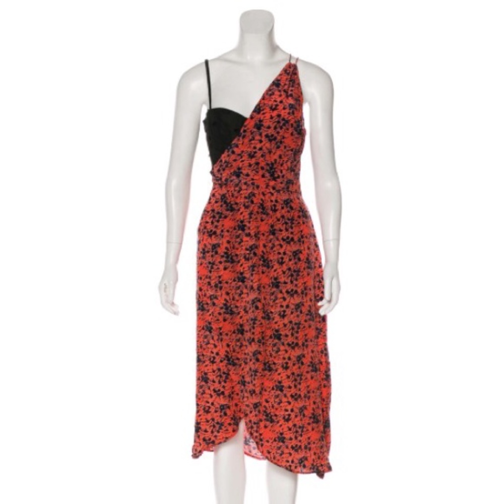 Rachel Comey Coral Asymmetrical Dress